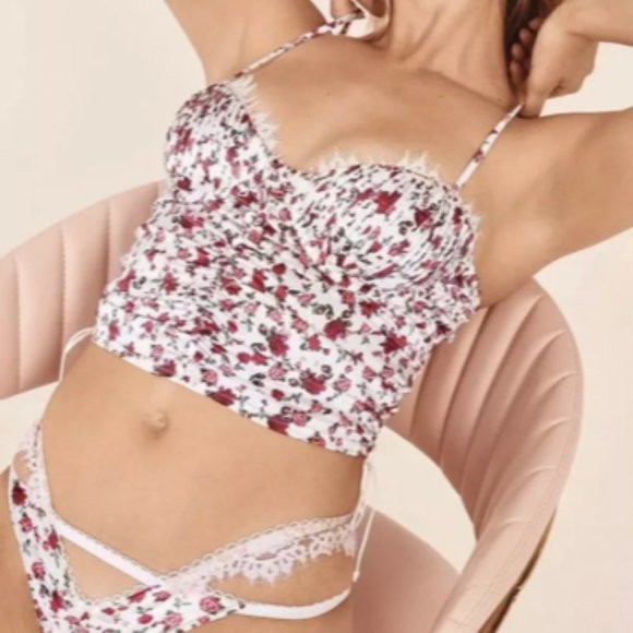 For Love And Lemons Melrose Bustier Bra Top